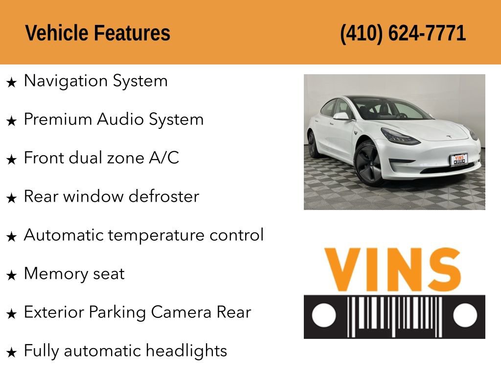 Used 2019 Tesla Model 3 Long Range AWD/4WD image 5