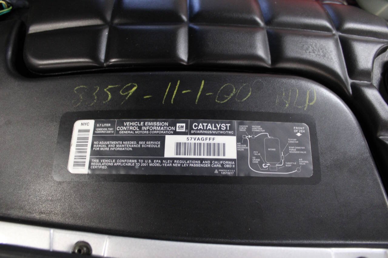 Used 2001 Chevrolet Corvette Z06 w/ Memory Pkg RWD image 40