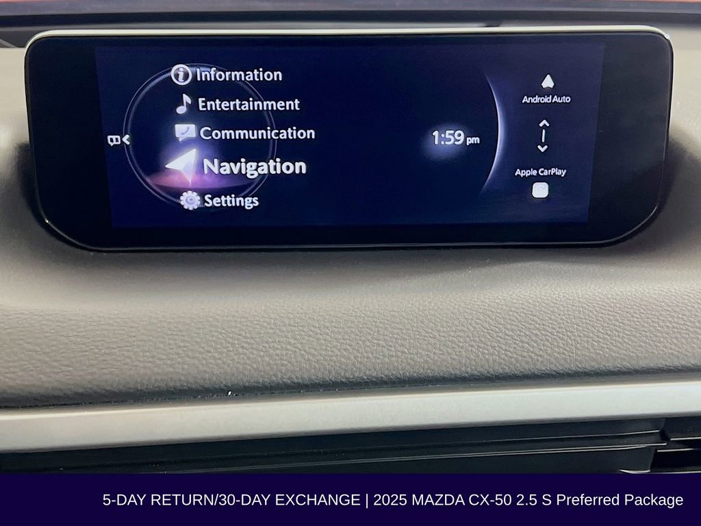 Used 2025 MAZDA CX-50 AWD 2.5 S w/ Cargo Package image 18