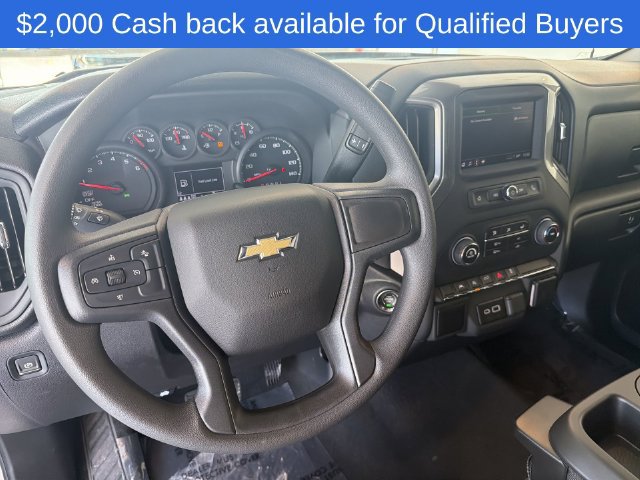 New 2026 Chevrolet Silverado 1500 Custom w/ Turbomax Blackout Package AWD/4WD image 17