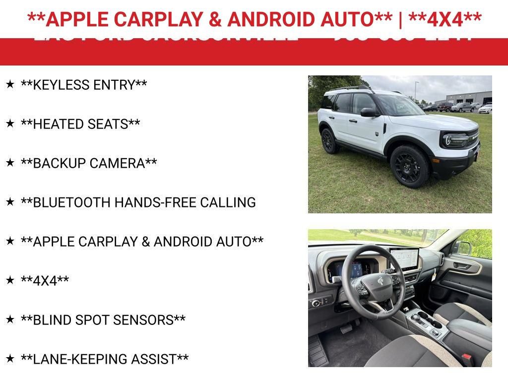 New 2026 Ford Bronco Sport Big Bend w/ Convenience Package AWD/4WD image 5