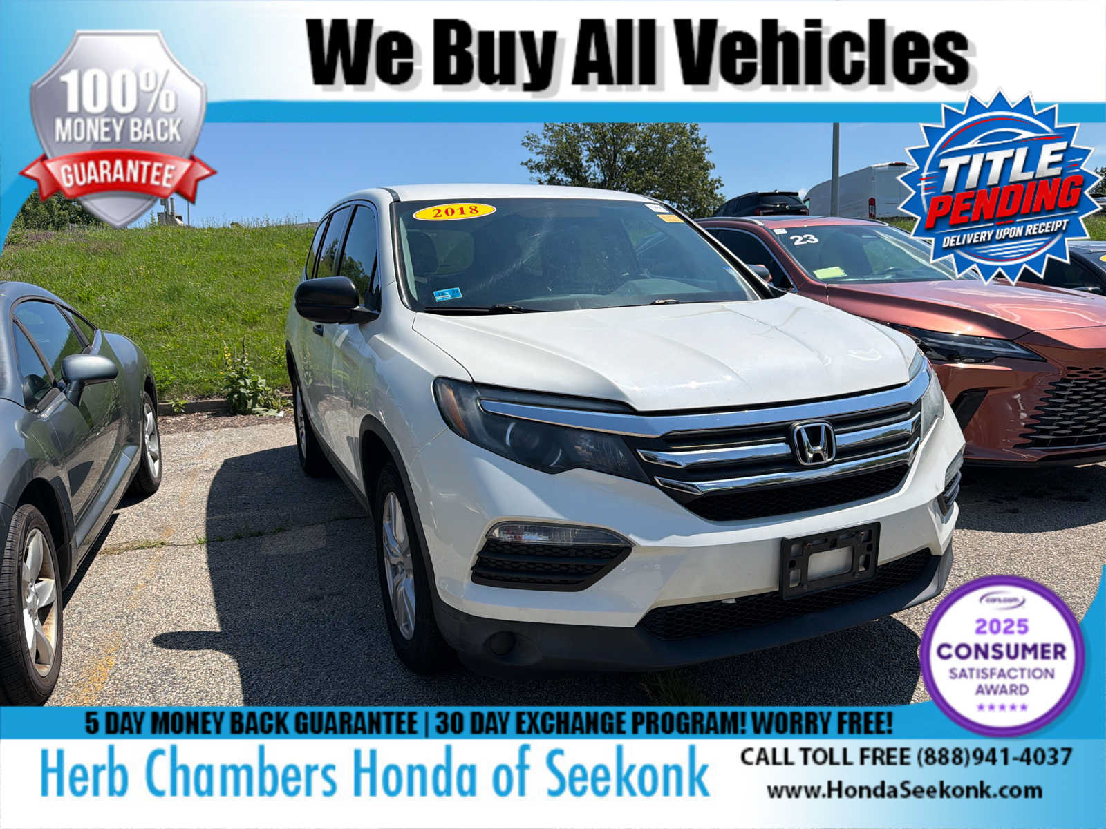 Used 2018 Honda Pilot LX