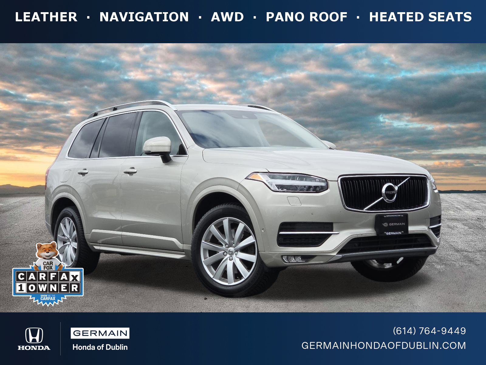 Used 2016 Volvo XC90 T6 Momentum w/ Momentum Plus Package