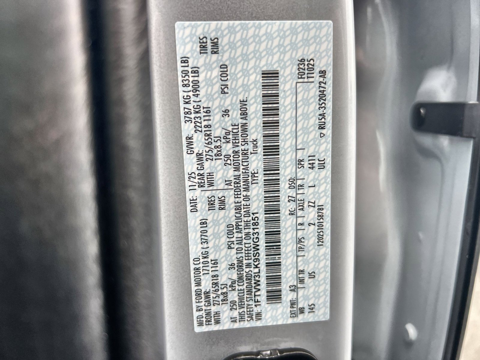 New 2025 Ford F150 Lightning XLT image 28