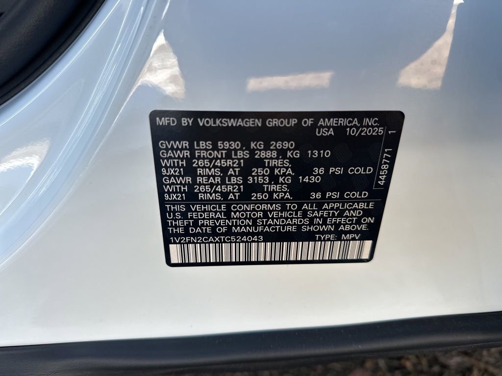 New 2026 Volkswagen Atlas SEL Premium R-Line image 24