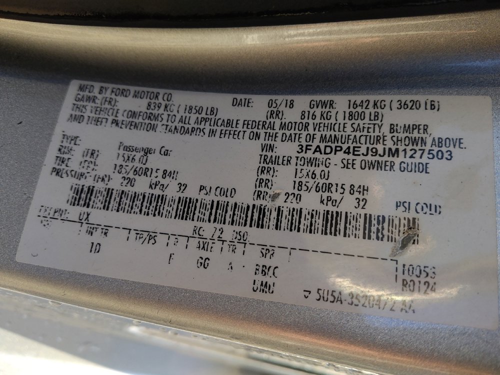 Used 2018 Ford Fiesta SE FWD image 33