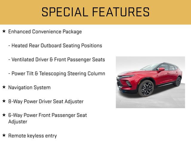 Used 2023 Chevrolet Blazer RS w/ Driver Confidence II Package AWD/4WD image 20