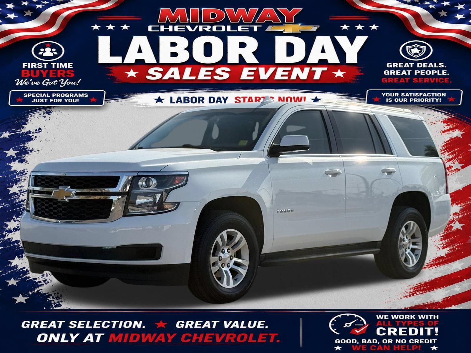 Certified 2017 Chevrolet Tahoe LS w/ Max Trailering Package