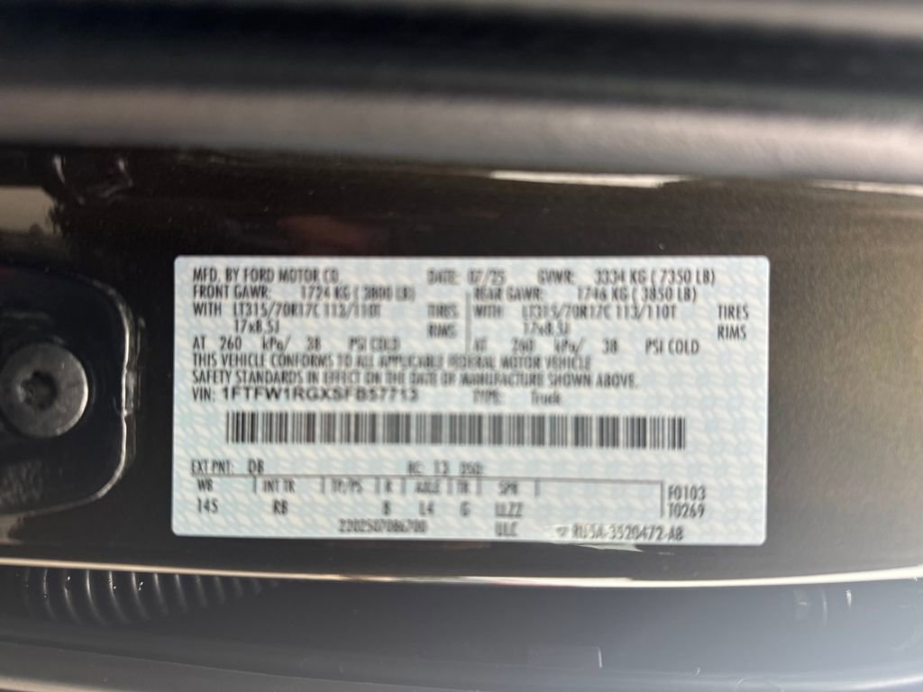 Used 2025 Ford F150 Raptor image 32