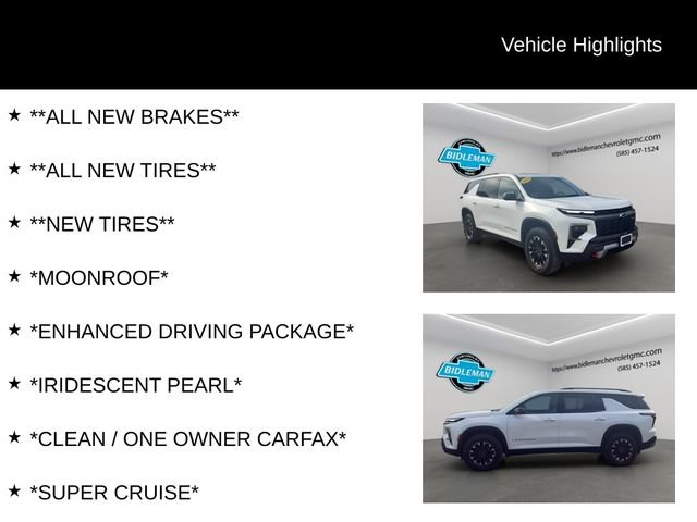 Used 2024 Chevrolet Traverse Z71 w/ Enhanced Driving Package AWD/4WD image 10