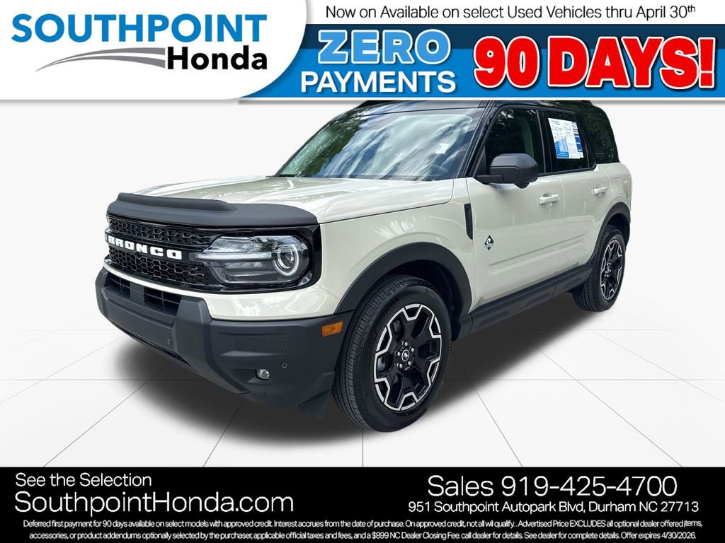 Used 2025 Ford Bronco Sport Outer Banks w/ Outer Banks Tech Package+ AWD/4WD image 3