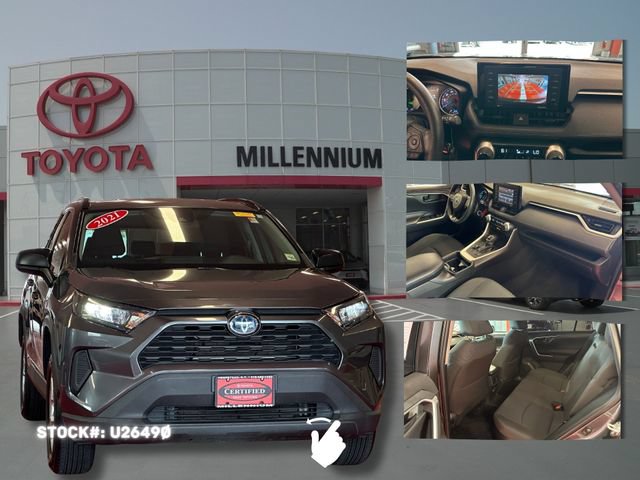 Certified 2021 Toyota RAV4 LE AWD/4WD image 1