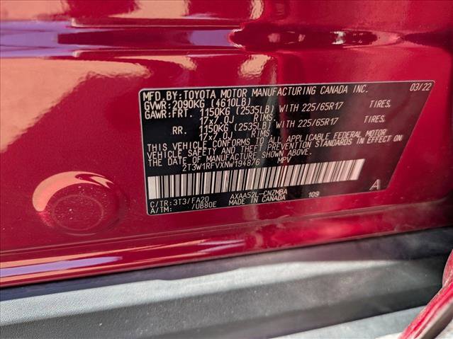 Used 2022 Toyota RAV4 XLE image 29