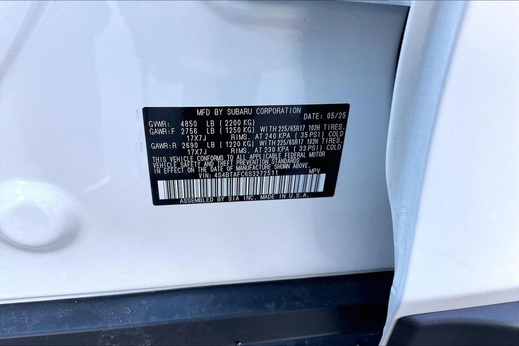 Certified 2025 Subaru Outback Premium image 37