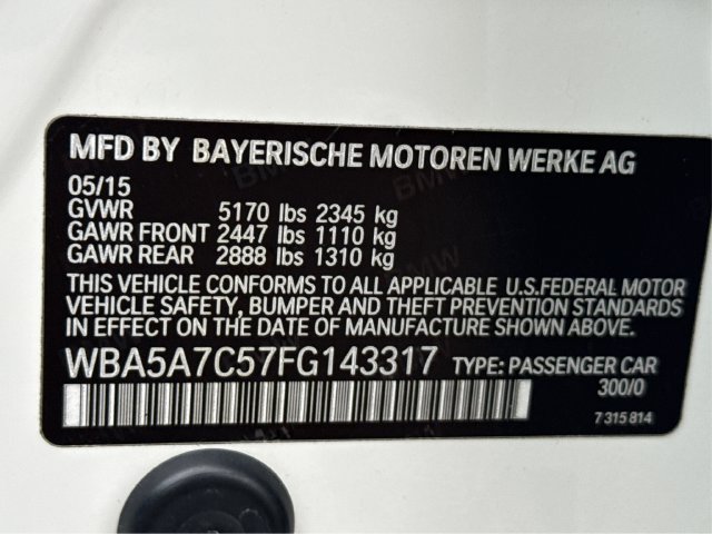 Used 2015 BMW 528i xDrive Sedan AWD/4WD image 23