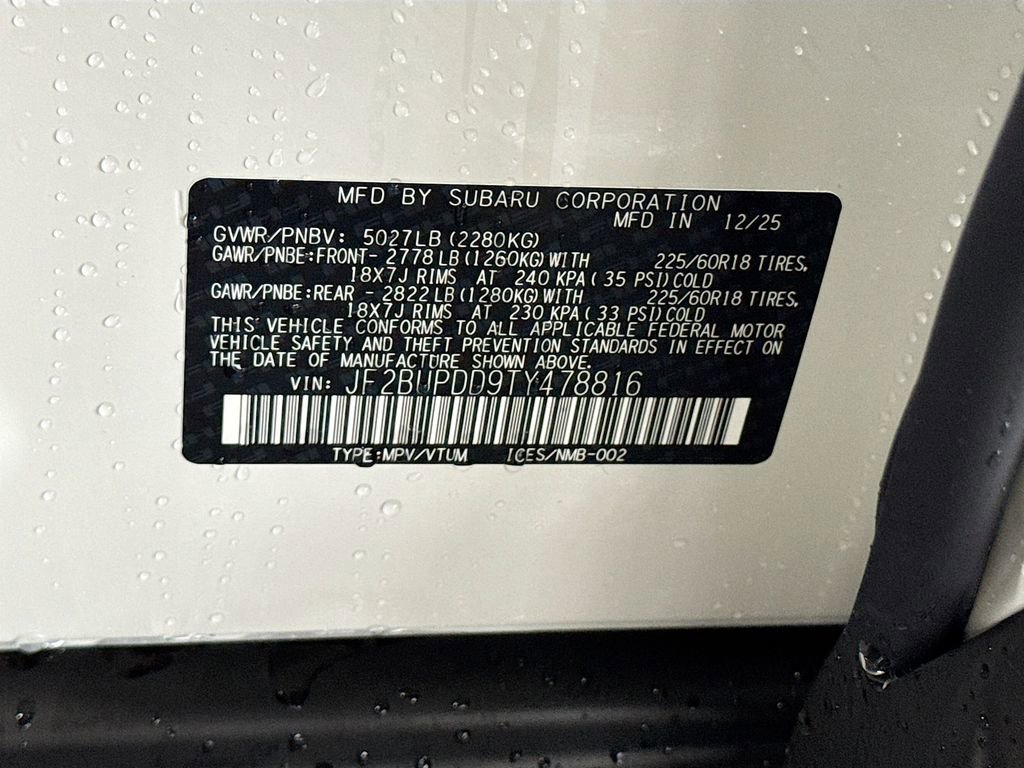 New 2026 Subaru Outback Limited image 32