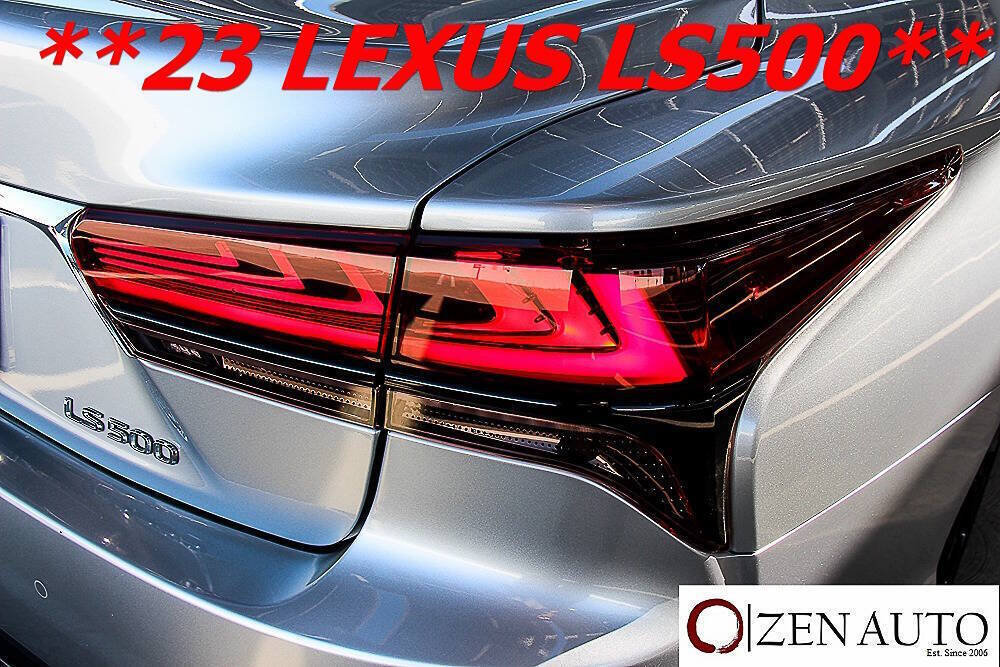 Used 2023 Lexus LS 500 w/ Accessory Package (Z1) RWD image 46