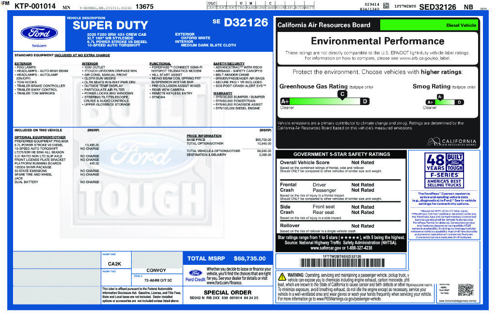 Used 2025 Ford F250 XLT AWD/4WD image 29