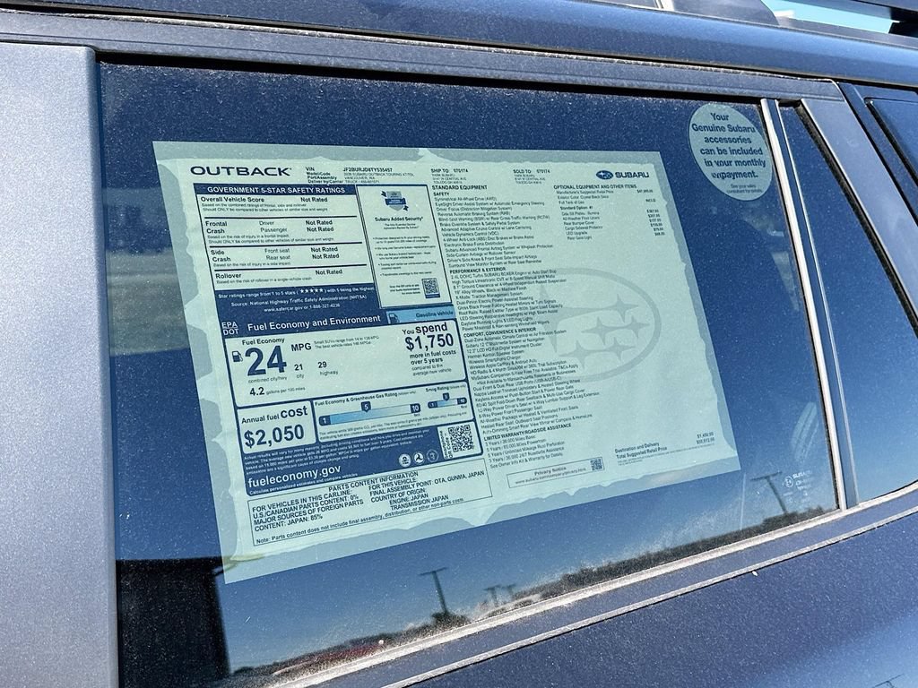 New 2026 Subaru Outback Touring XT AWD/4WD image 12