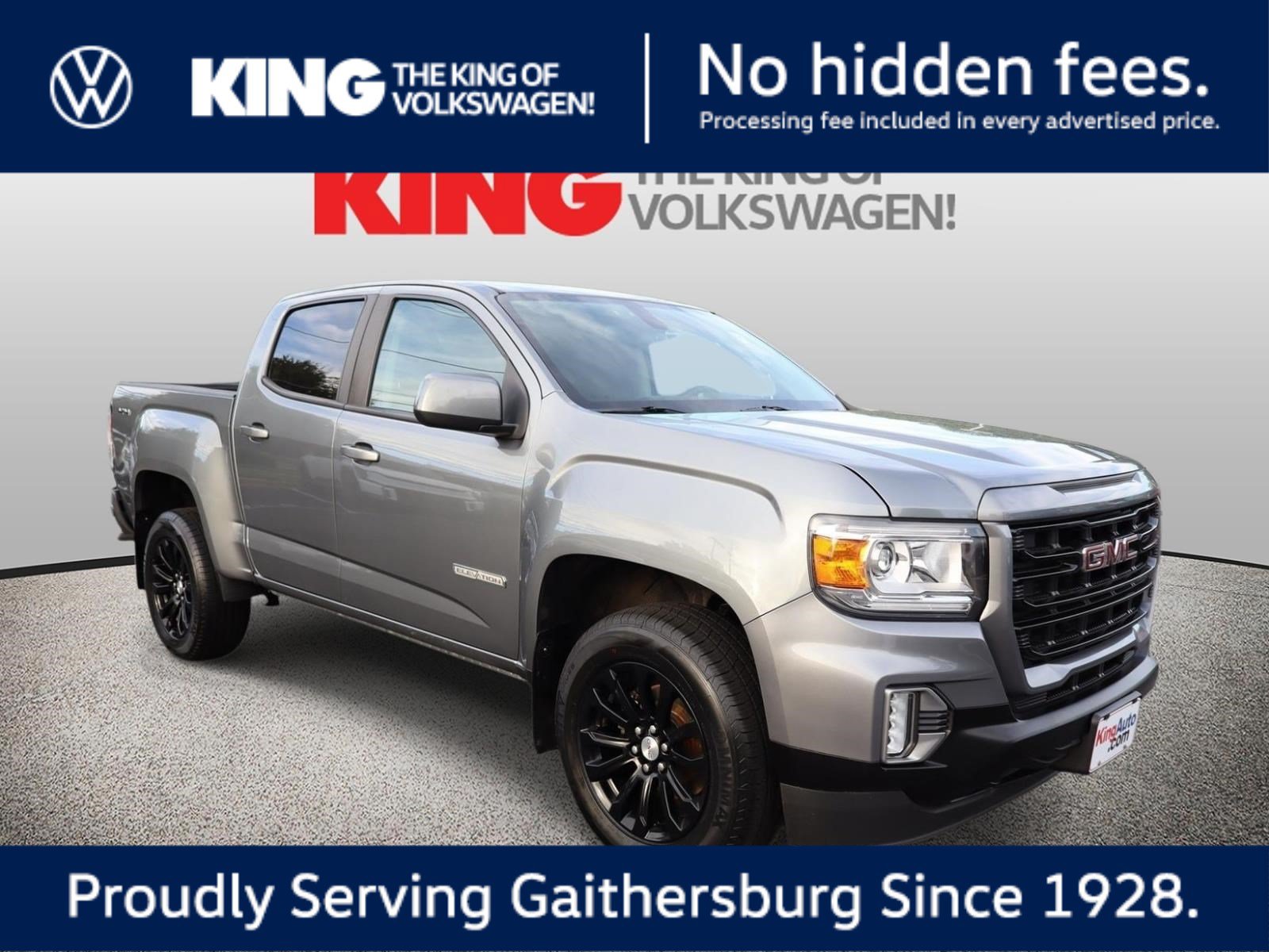 Used 2022 GMC Canyon Elevation w/ Trailering Package