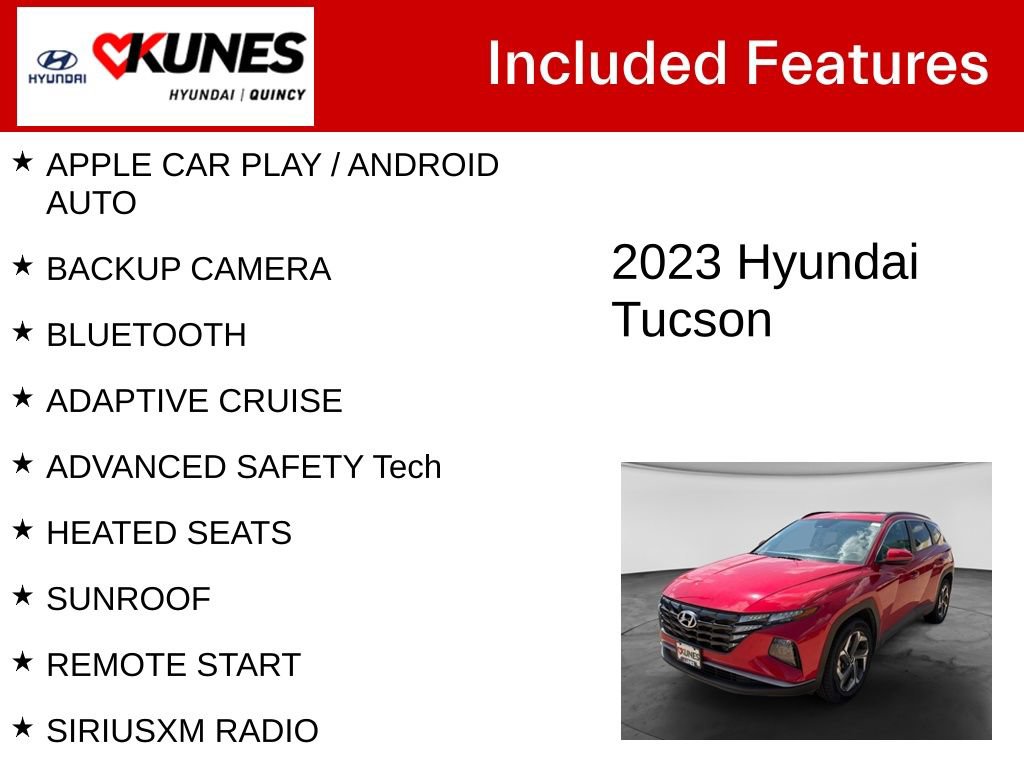 Used 2023 Hyundai Tucson SEL w/ Convenience Package AWD/4WD image 2