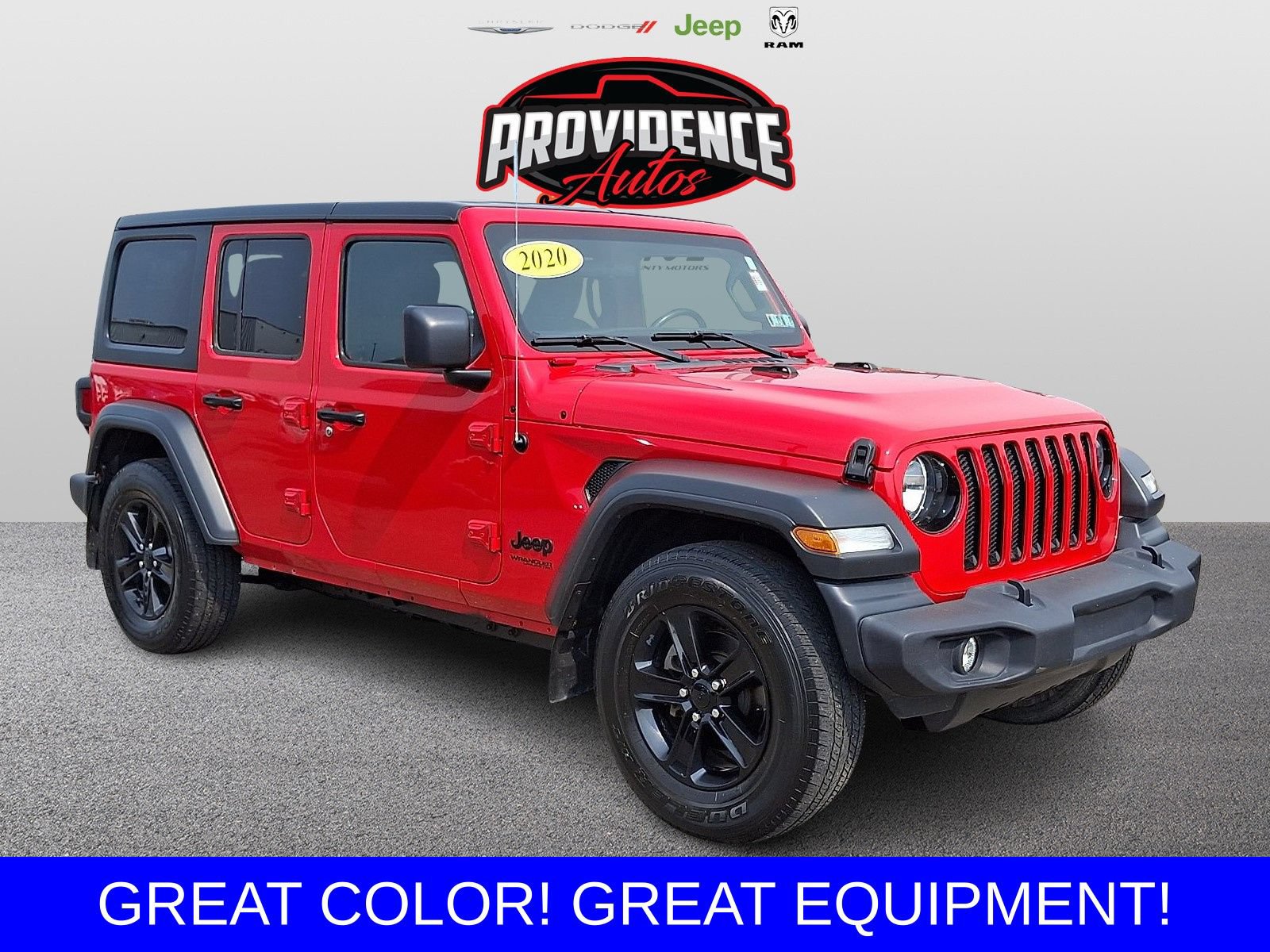 Used 2020 Jeep Wrangler Unlimited Sport