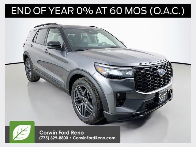 New 2025 Ford Explorer ST w/ Sun And Sound Package
