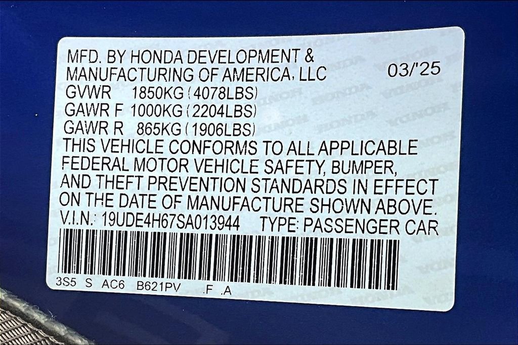 New 2025 Acura Integra A-Spec FWD image 26