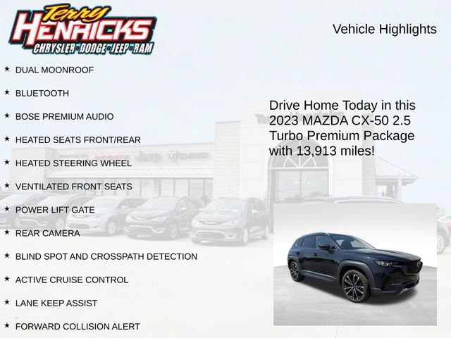 Used 2023 MAZDA CX-50 AWD 2.5 Turbo w/ Premium Pkg image 4