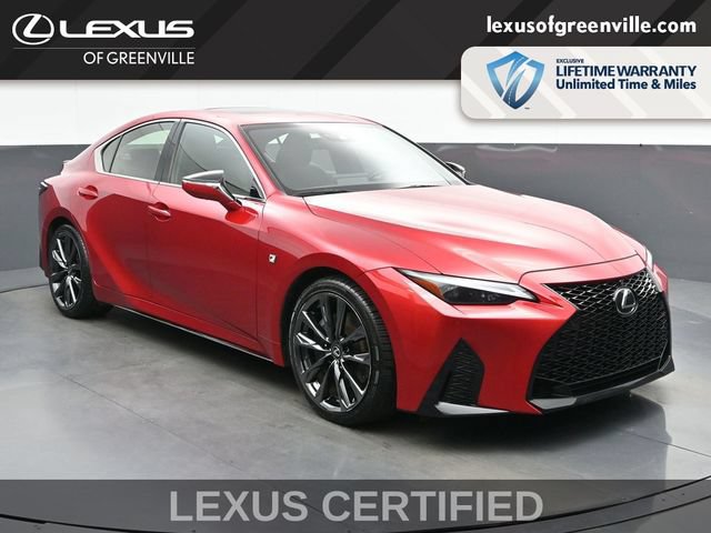 Certified 2023 Lexus IS 350 F Sport w/ Navigation Package RWD image 1