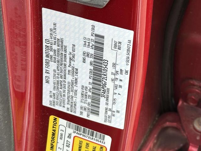 Used 2020 Ford Fusion S image 12