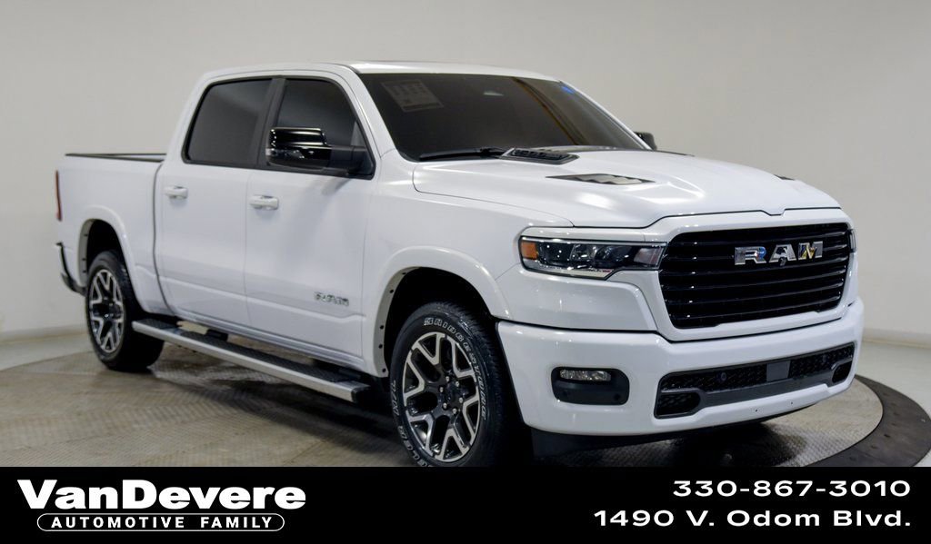 Used 2025 RAM 1500 Laramie w/ Sport Appearance Package image 1