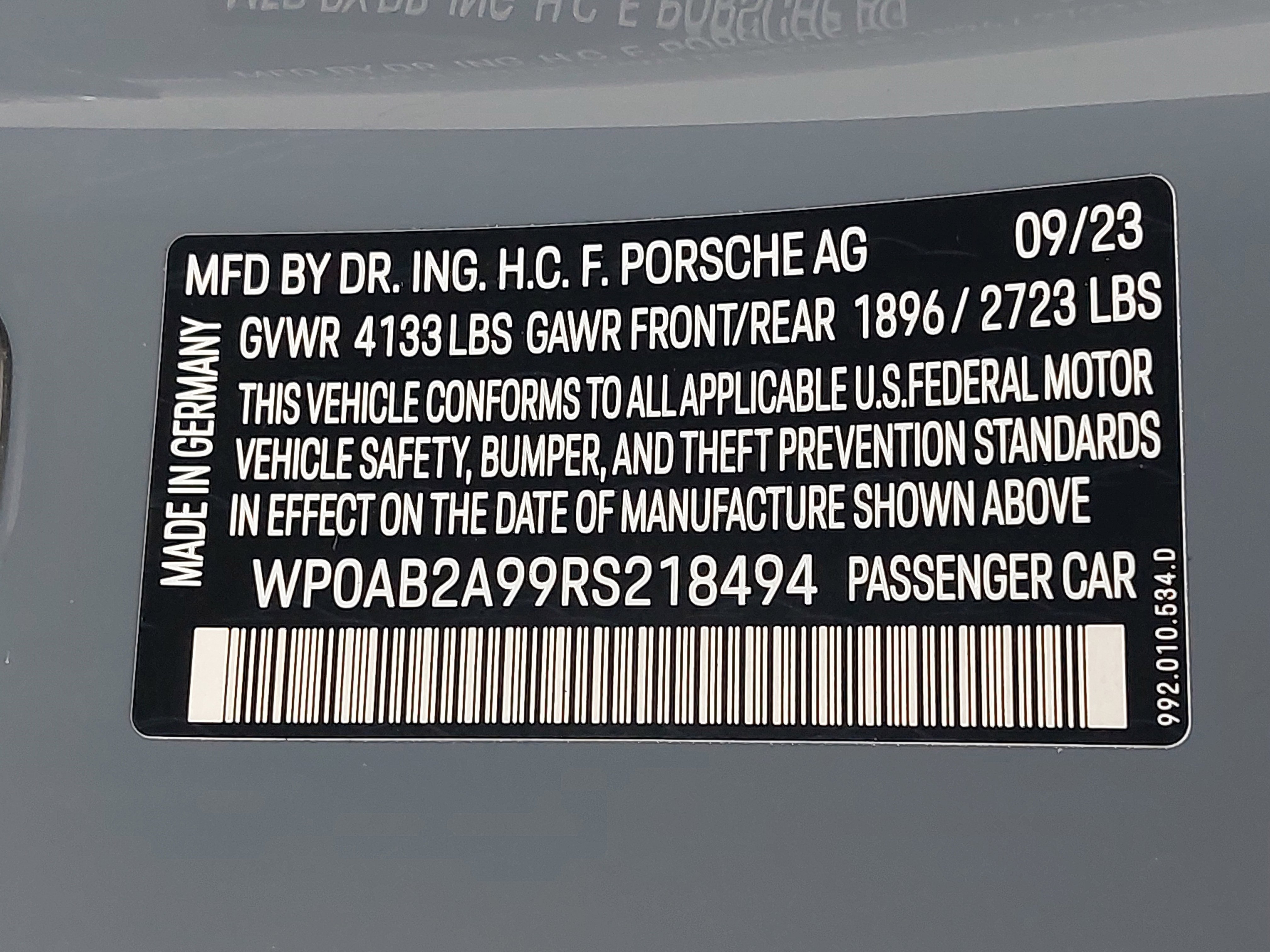 Certified 2024 Porsche 911 Carrera GTS image 33