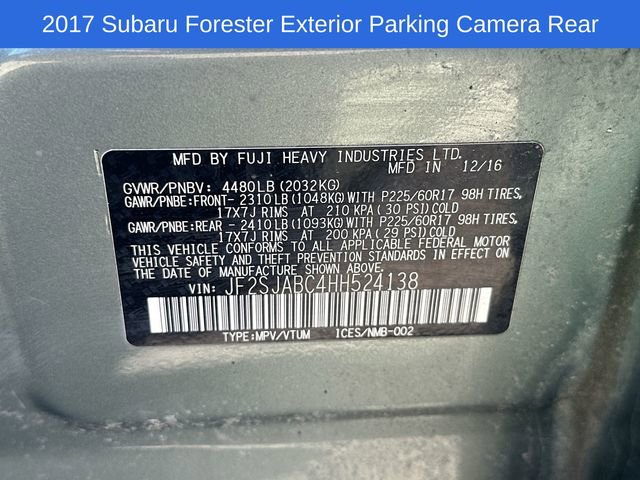 Used 2017 Subaru Forester 2.5i w/ Alloy Wheel Package AWD/4WD image 19
