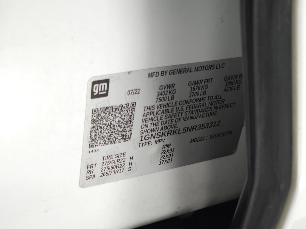 Used 2022 Chevrolet Tahoe RST w/ Sport Performance Package image 41