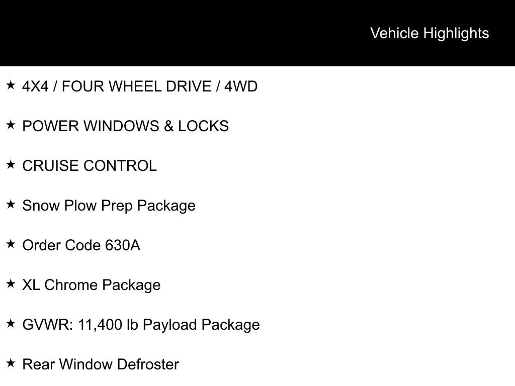 Used 2023 Ford F350 XL w/ Snow Plow Prep Package image 4