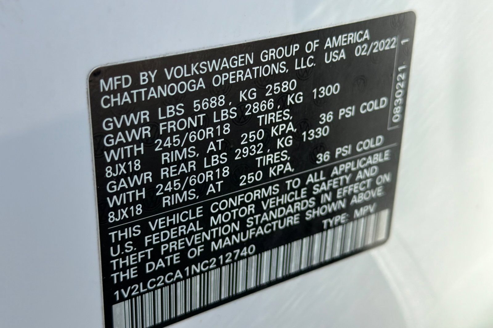 Used 2022 Volkswagen Atlas Cross Sport SE AWD/4WD image 31