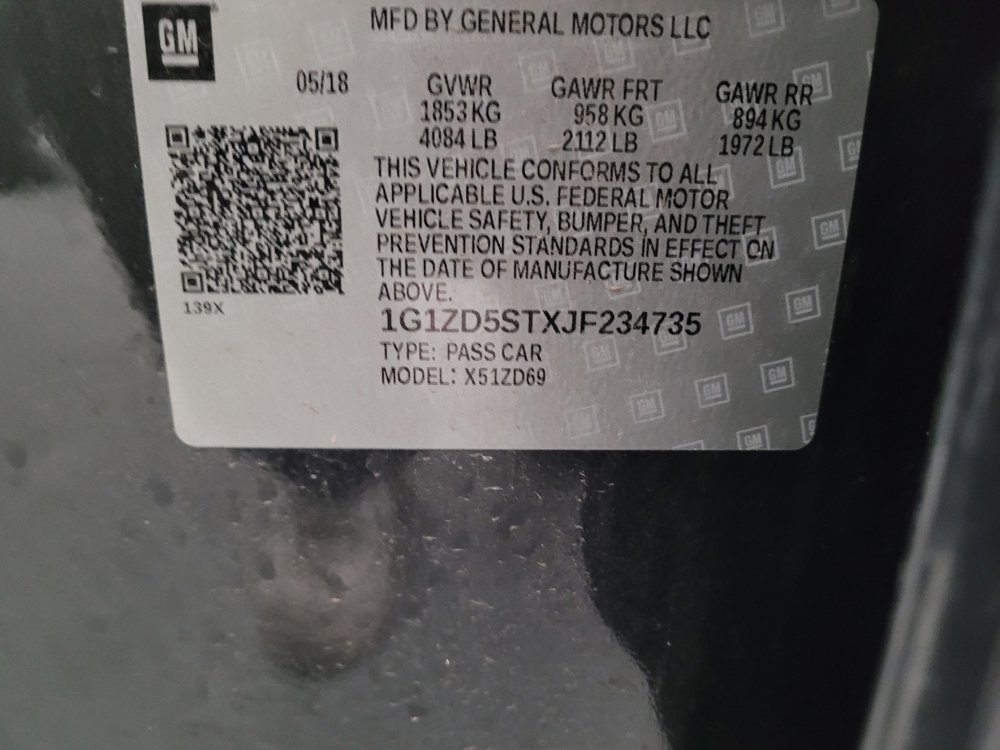 Used 2018 Chevrolet Malibu LT w/ Driver Confidence Package FWD image 33