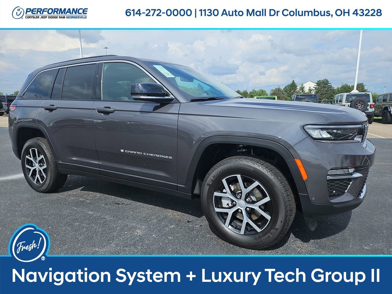 New 2025 Jeep Grand Cherokee Limited w/ Luxury Tech Group II