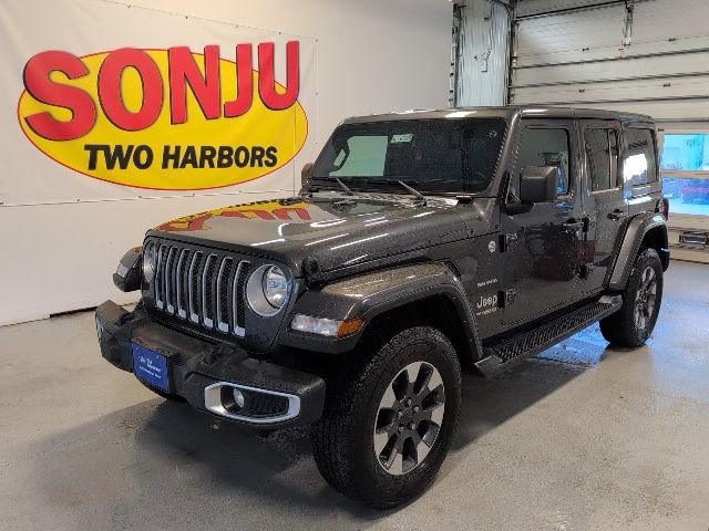 Used 2021 Jeep Wrangler Unlimited Sahara w/ Uconnect 4C Nav & Sound Group image 1