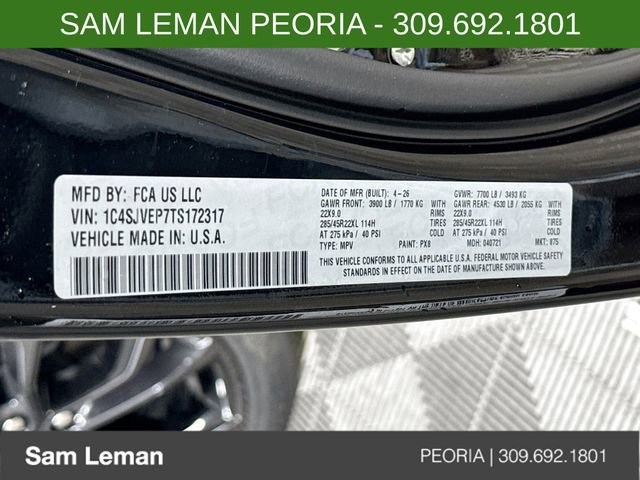 New 2026 Jeep Grand Wagoneer Summit image 33