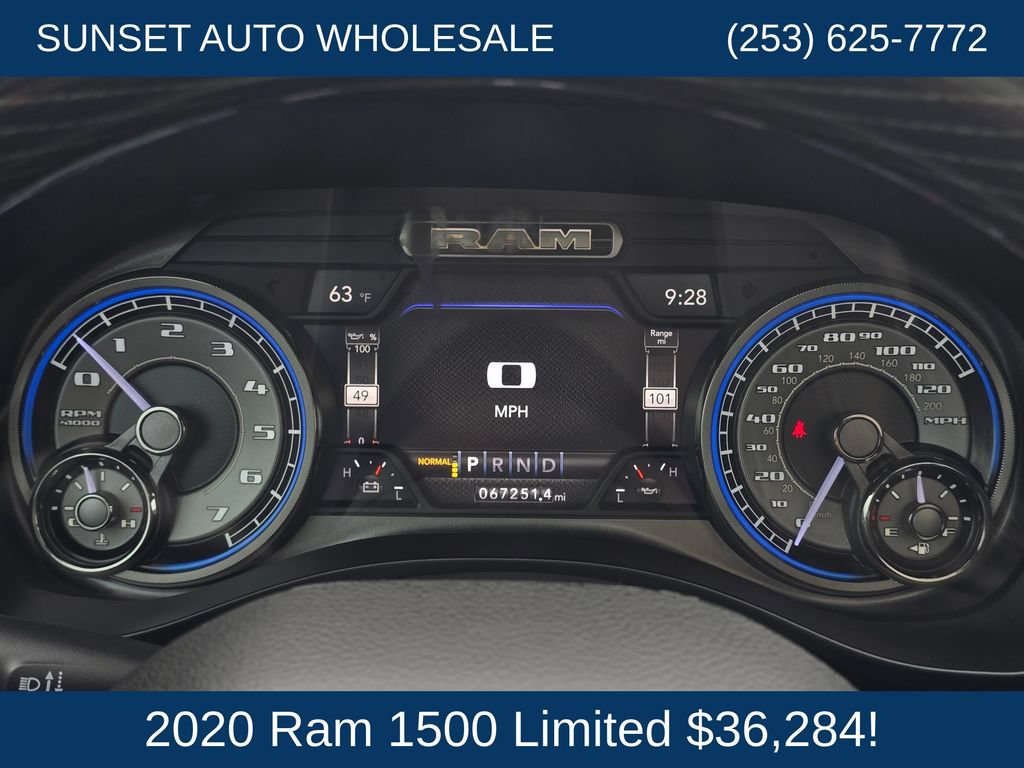 Used 2020 RAM 1500 Limited AWD/4WD image 34