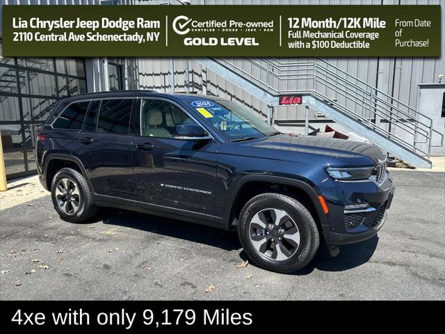 Certified 2024 Jeep Grand Cherokee Limited 4xe w/ Luxury Tech Group II