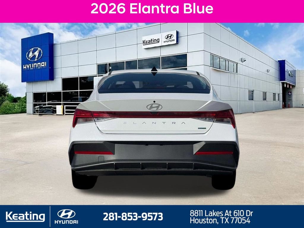 New 2026 Hyundai Elantra Blue image 6