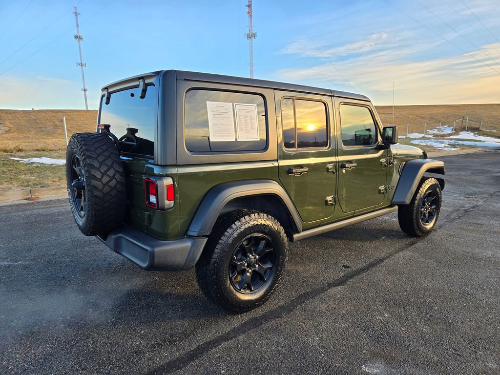 Used 2021 Jeep Wrangler Unlimited Willys image 3
