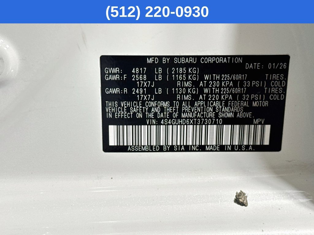 Certified 2026 Subaru Crosstrek 2.5i Premium AWD/4WD image 41
