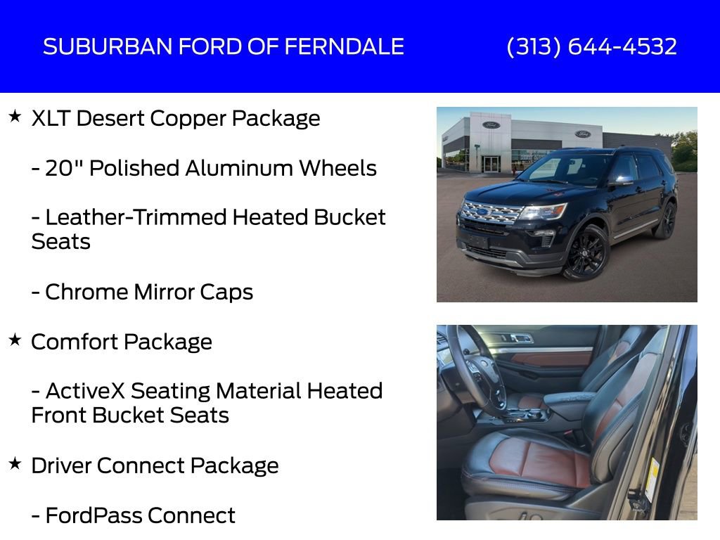 Used 2019 Ford Explorer XLT w/ Equipment Group 202A image 17
