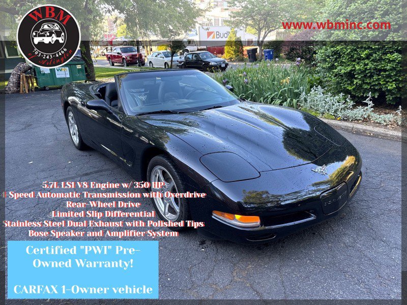 Used 2003 Chevrolet Corvette Convertible w/ Preferred Equipment Group1 RWD image 1