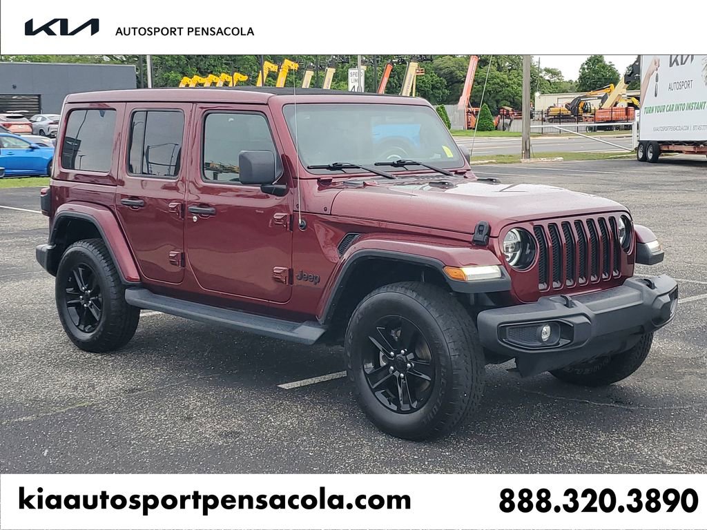 Used 2022 Jeep Wrangler Unlimited Sahara image 1