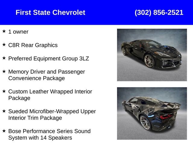Used 2026 Chevrolet Corvette Z06 w/ Battery Protection Package image 2